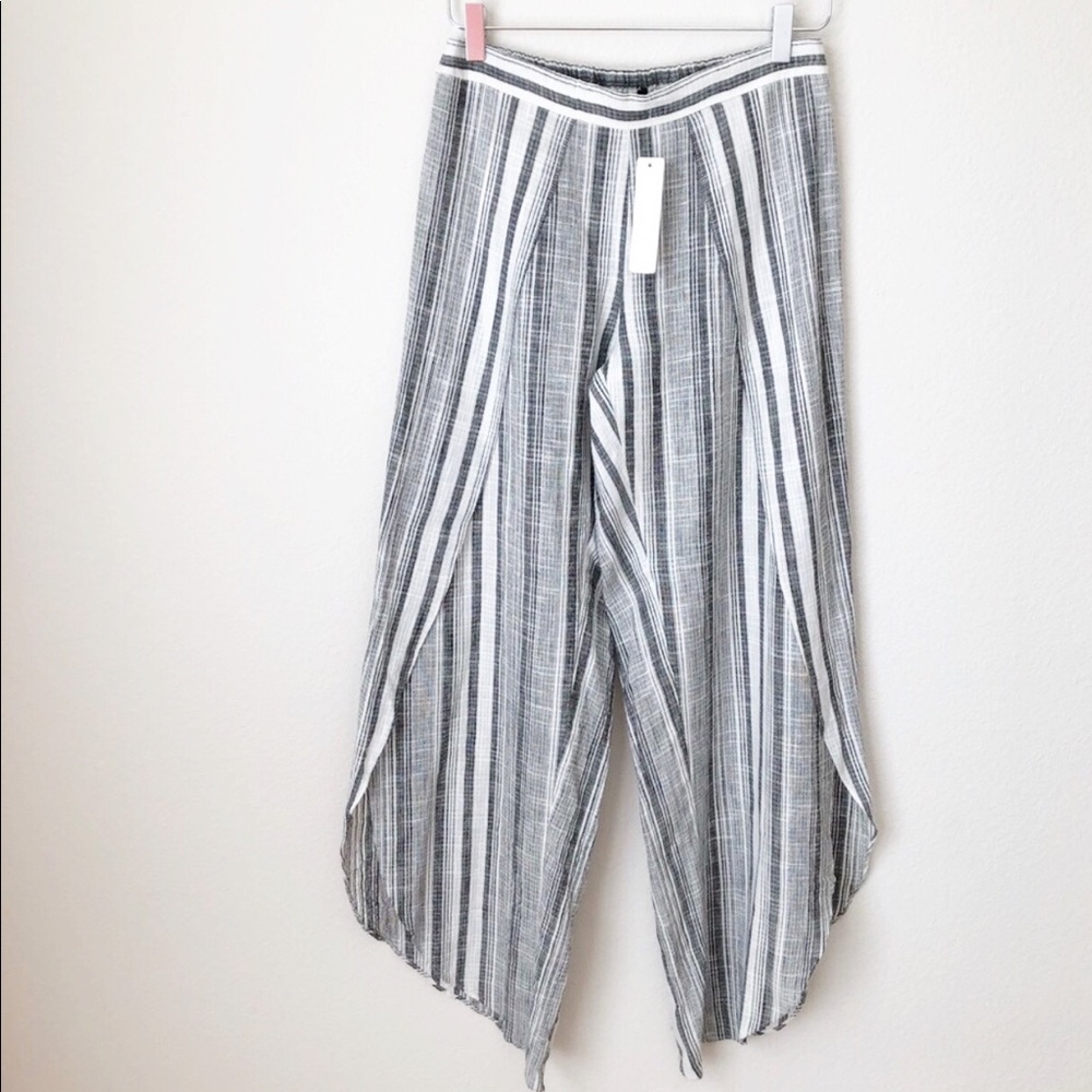 Anthropologie Drew Striped Tulip Pants Size S